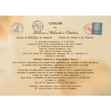 Invitatie nunta BIN124