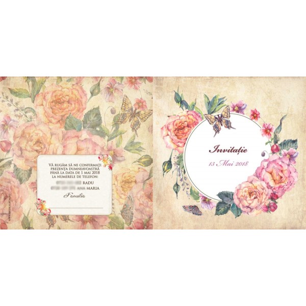 Invitatie nunta BIN121