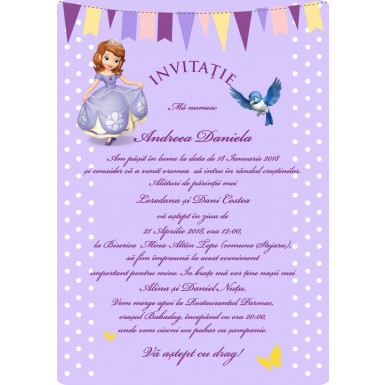 Invitatie botez BIB223