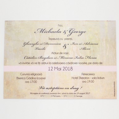 Invitatie nunta BIN155