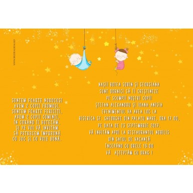 Invitatie botez BIB205